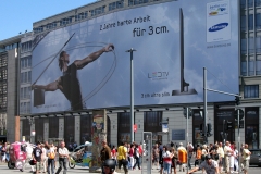 Samsung IAAF 2009 Riesenposter Außenwerbung Potsdamer Platz
