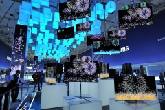 Samsung IFA 2011 Messehalle LED Fernseher Monitore