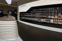Samsung KaDeWe Luxuy Store 2014 Panorama Kasse Counter Produkte Geräte Auswahl Galaxy Flashship Shopausbau Shopgestaltung Standorterschließung