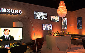 Samsung Goldene Kamera 2015 50. Goldene Kamera Verleihung Aftershow Lounge Erlebnisräume Raumgestaltung Kommunikationsdesign